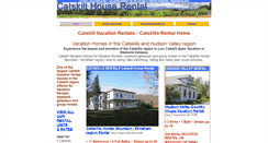 Desktop Screenshot of catskillhouserental.com